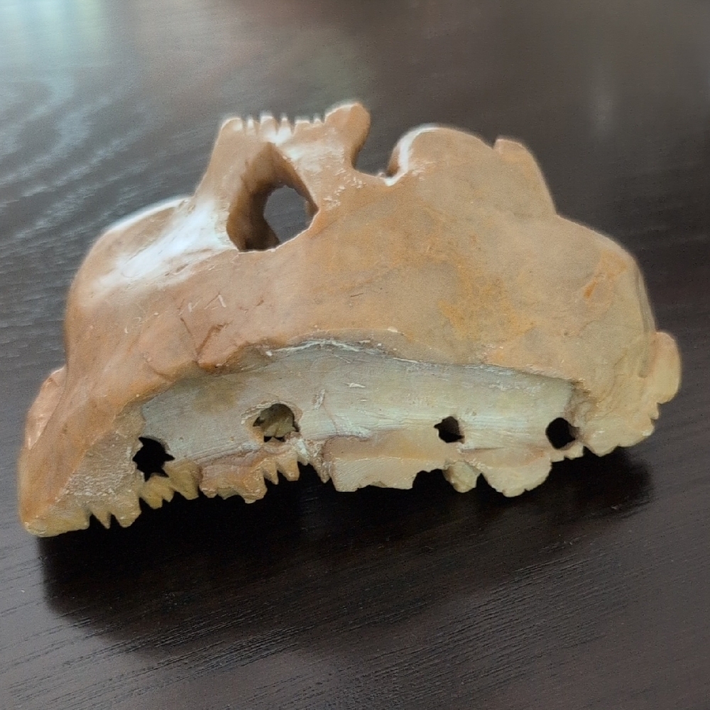 Carved Stone Floral Holder - Picture 5 of 10